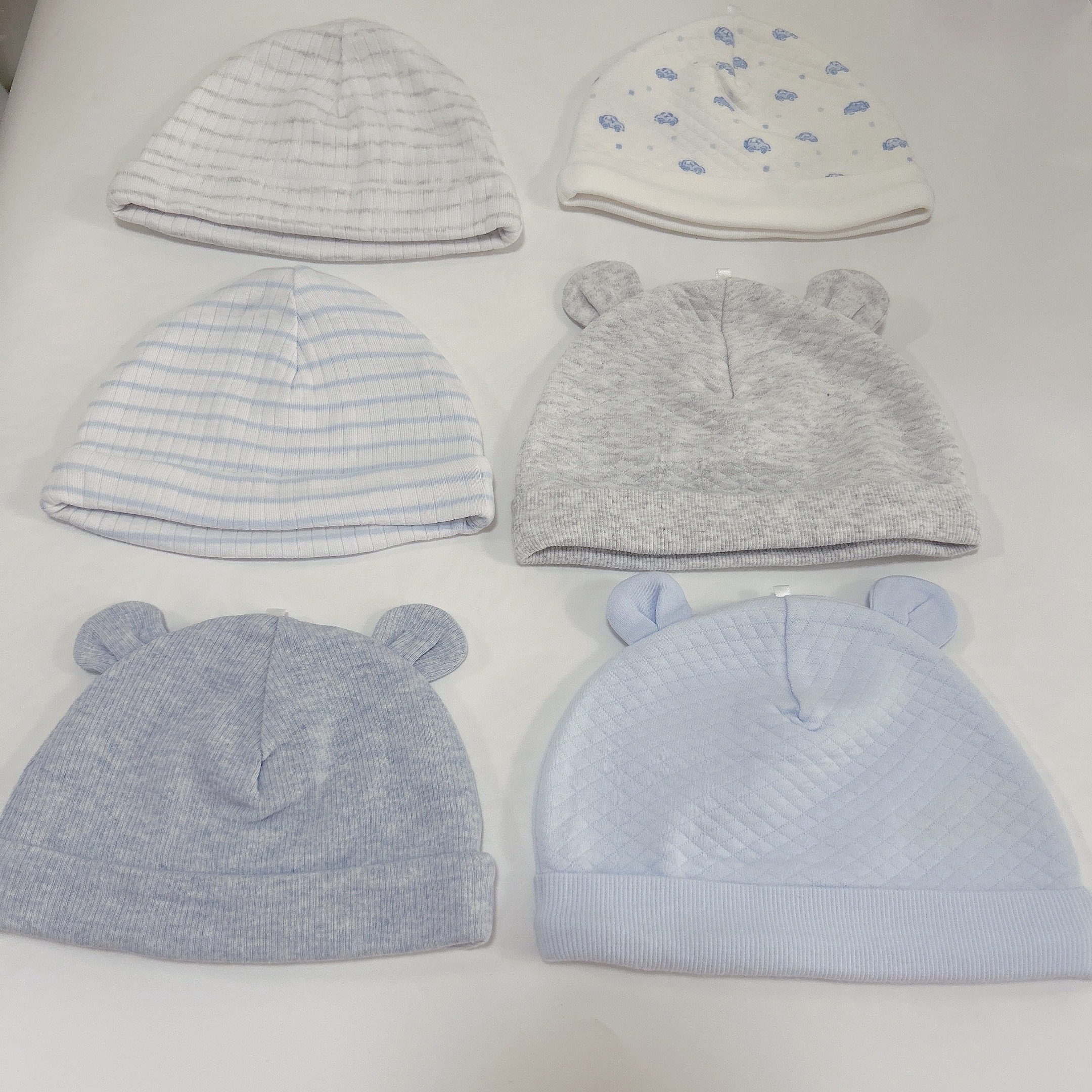 出口美国婴儿帽子新生儿胎帽0