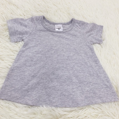 美国纯棉短袖薄款套头衫儿童服