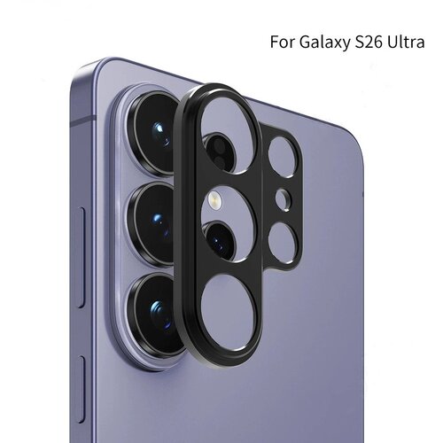 适用三星S26ultra镜头膜galaxy S26手机摄像头保护盖S26+金属相机贴保护膜头框磨砂镂空镜头圈丝印玻璃钢化膜