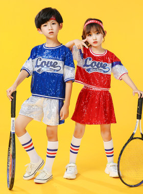 爵士舞小学生嘻哈风儿童演出服