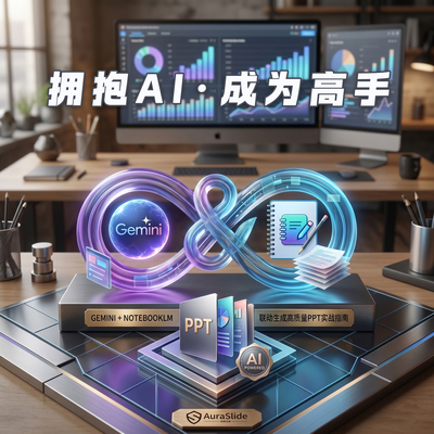 Gemini+NotebookLM生成高质量PPT提示词Prompt代工设计