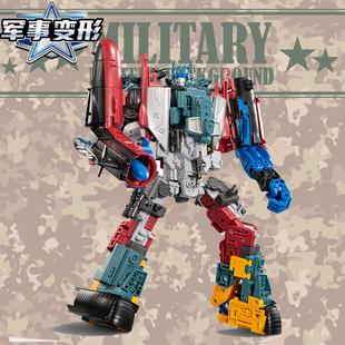 中国军事武器变形机器人金刚山东航母军舰坦克战斗机合金模型男孩