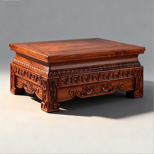 红木长方形木质炕几实木花梨木炕桌踏凳花盆景摆件底座飘窗台桌子