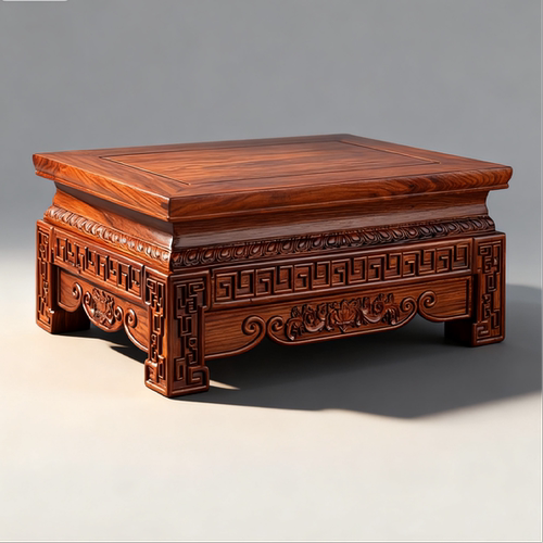 红木长方形实木炕几底座