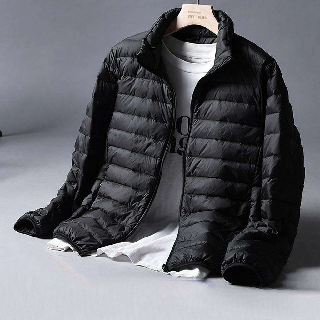 断码外衣男士外套薄款超厚款嘉兴羽绒衣服平湖新款冬装棉袄子
