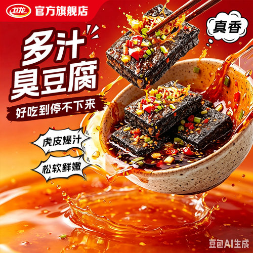 卫龙多汁臭豆腐湖南长沙特产小吃