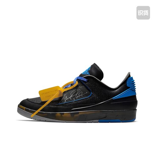 Air Jordan 2 运动休闲鞋 Off-White联名/黑色DJ4375-004山东ls仓