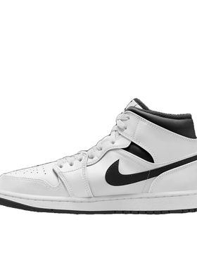 Air Jordan 1 板鞋 熊猫/中帮/白色DQ8426-132山东ls仓