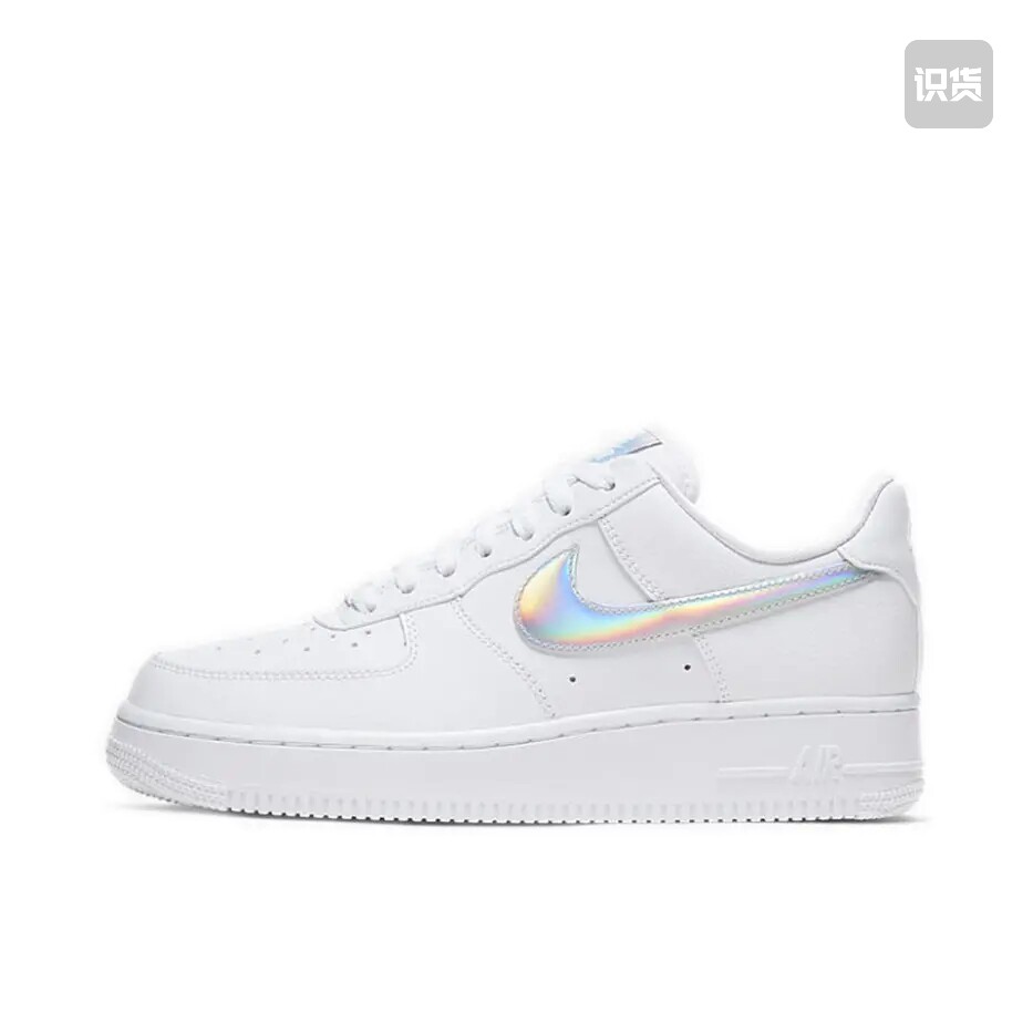 Nike Air Force 1 空军一号 板鞋 白色/镭射钩CJ1646-100山东ls仓