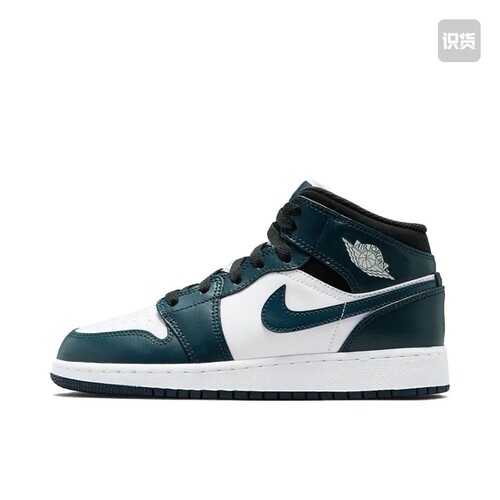 Air Jordan 1 板鞋 运动休闲鞋 GS/黑曜石554725-411山东ls仓
