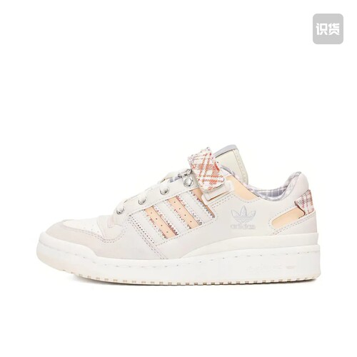 adidas Originals Forum 板鞋 女款/米白/淡粉FZ5628山东ls仓