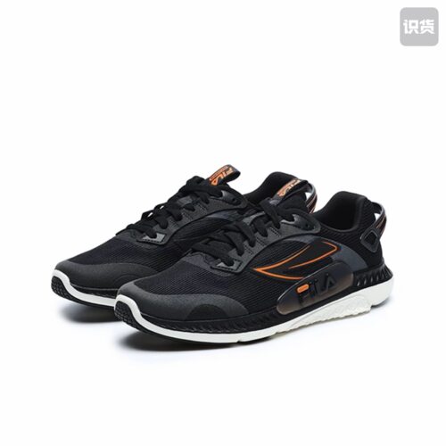 Fila Athletics 防滑 织物 耐磨缓震 跑鞋 A12M222125FBK山东ls仓