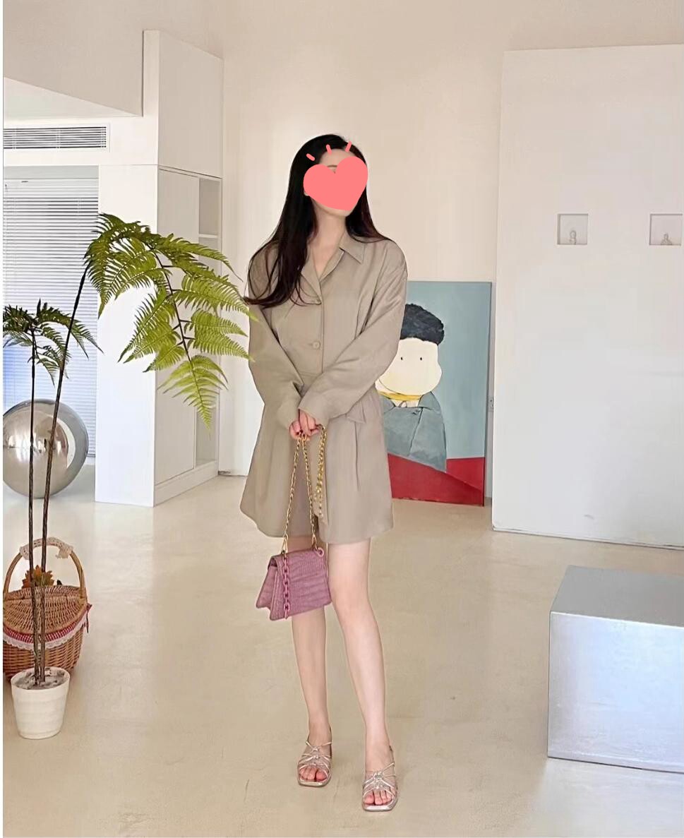 显高早春新款短裙时尚小洋装气质