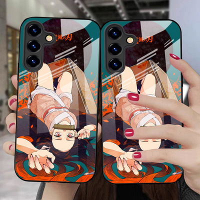 SamsungS26ultra适用24FE三星S25手机壳23+22plus加20u玻璃A55男56日系case苹果17动漫16鬼灭之刃21二次元i15