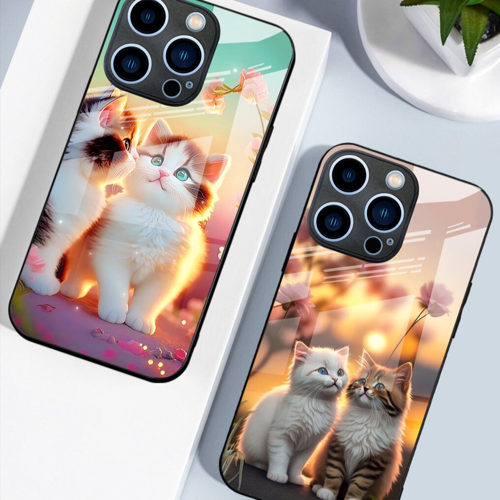 SamsungS24ultra适用23plus三星S25FE手机壳22+21加20u玻璃A56猫咪55女54男case16cute超好看iphone17外26cat