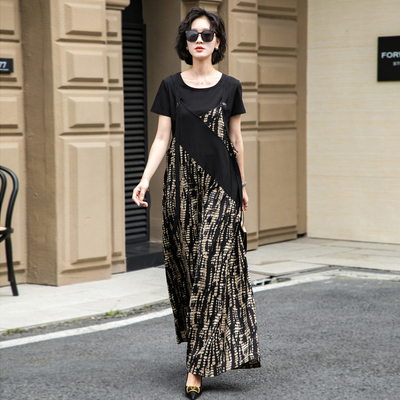 冰丝背带裤女2025夏季新款大码