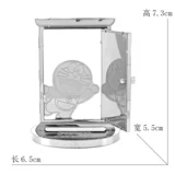 Цельнометаллическая трехмерная головоломка, конструктор, DIY, в 3d формате, Дораэмон