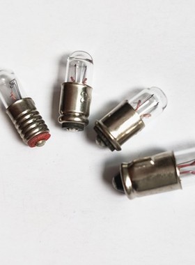 微型MF6小灯泡14V24V28V36V30MA25MA40MA MG6船用设备指示灯珠E5
