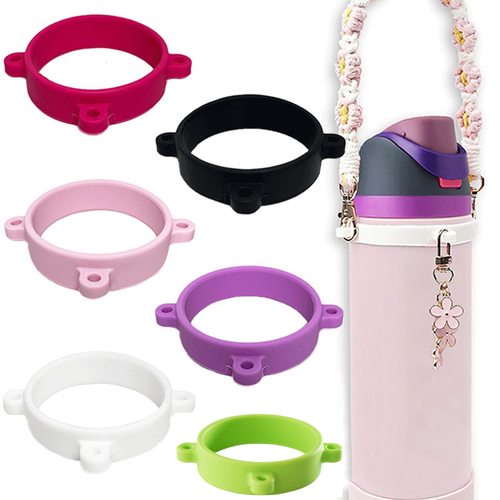 硅胶杯套水杯高弹绑带提手
