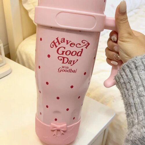 适用goodbai波点水保温杯硅胶杯套水杯套ROSY可用冰霸杯保护套