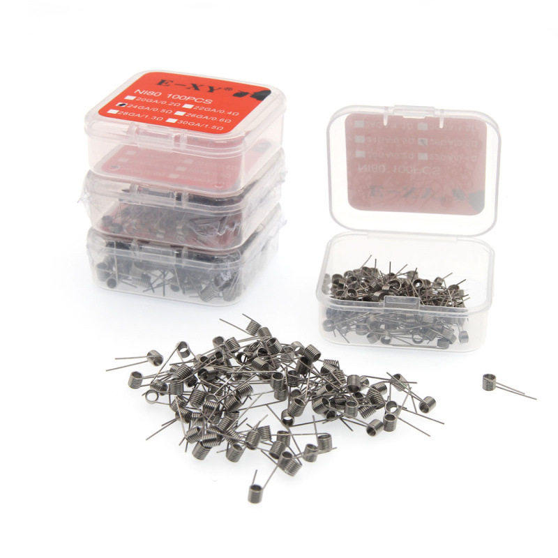 Ni80发热丝 成品镍丝100个/盒 电阻丝 DIY配件,饰品/流行首饰/时尚饰品新,其他DIY饰品配件,淘宝优惠券,粉丝福利购,淘宝优惠卷