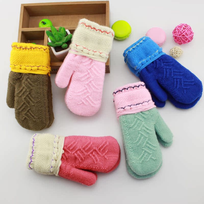 Gants pour enfants en acrylique - Ref 2145207 Image 4