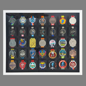 定制奖牌展示框奖牌展示架产品相框画框徽章收纳框