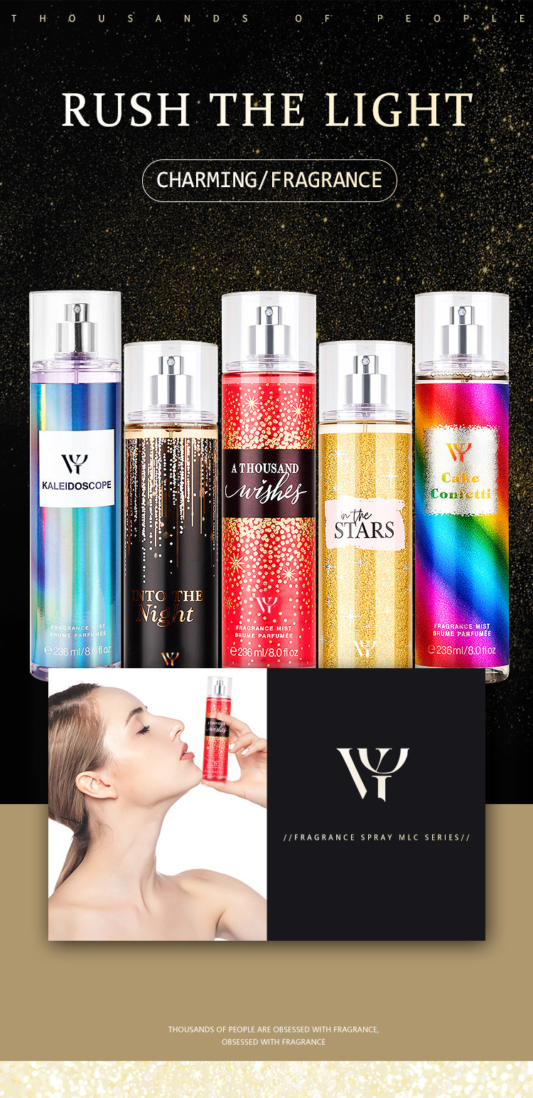 跨境香水身体喷雾维多利亚女通用高档 Victoria perfume 持久留香