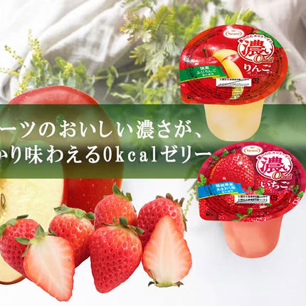 日本进口Tarami杏仁豆腐果肉果冻布丁芒果/苹果/草莓味果冻