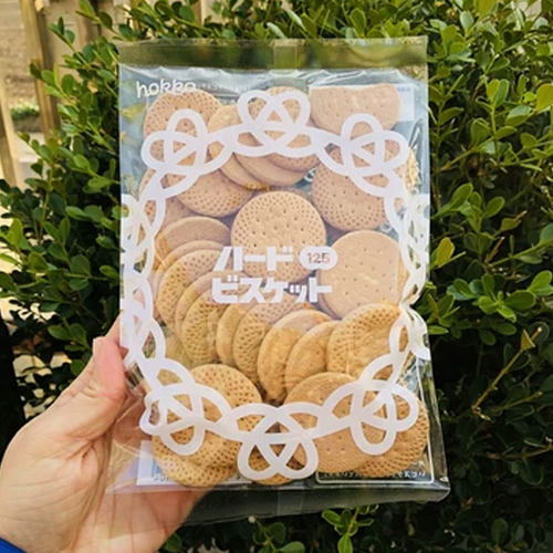 日本进口北陆制果Hokka饼干原味饼干饼干棒下午茶休闲零食
