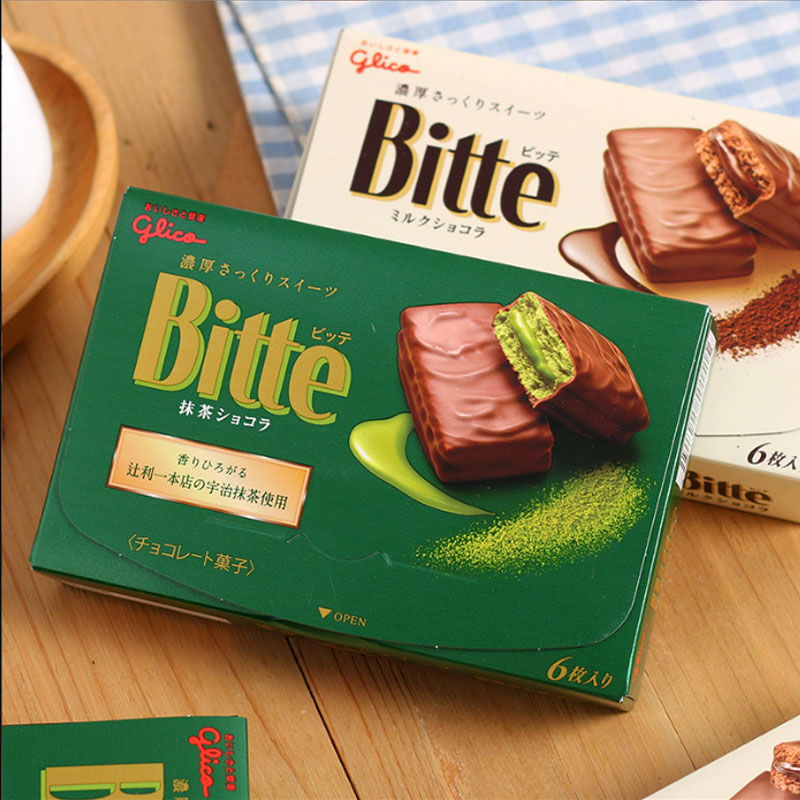 格力高威化饼干日本涂层巧克力