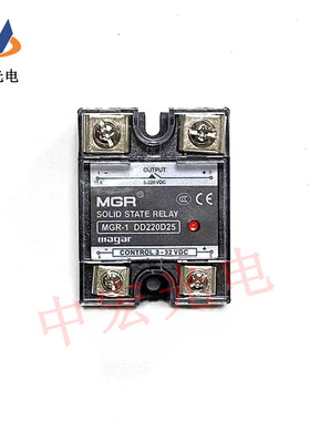 SSR 单相固态继电器25A DC-DC直流控制直流 MGR-1 DD220D25美格尔