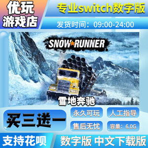 雪地奔驰switch  ns游戏数字版 买三送一 中文 switch游戏数字版