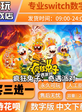 疯狂兔子奇遇派对switch数字版