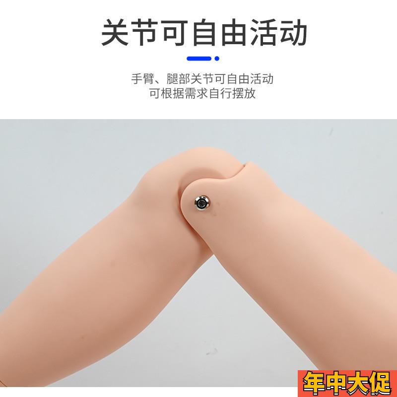 高级全功能护理人体模型男女导尿模型带内脏褥疮口鼻插管吸痰洗胃