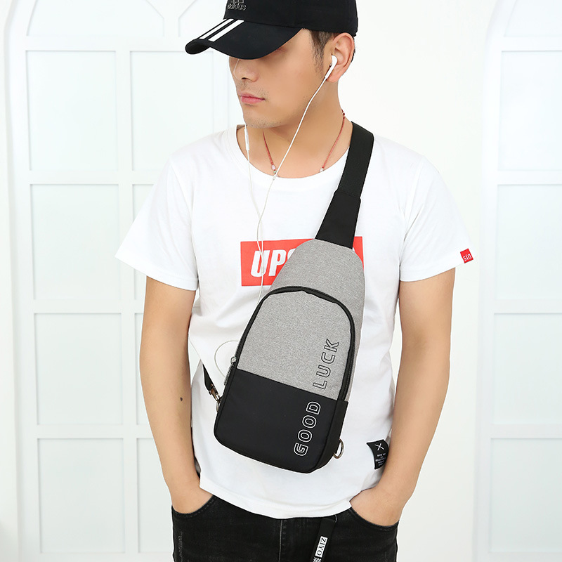 direct sell Chest pack men's outdoor shoulder messenger bag 运动包/户外包/配件 双肩背包 原图主图