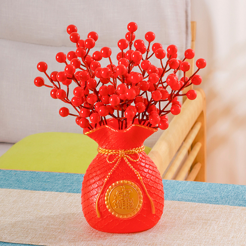 发财果家居装饰品摆玄关