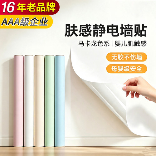 16年老品牌-高品质-静电肤感墙贴