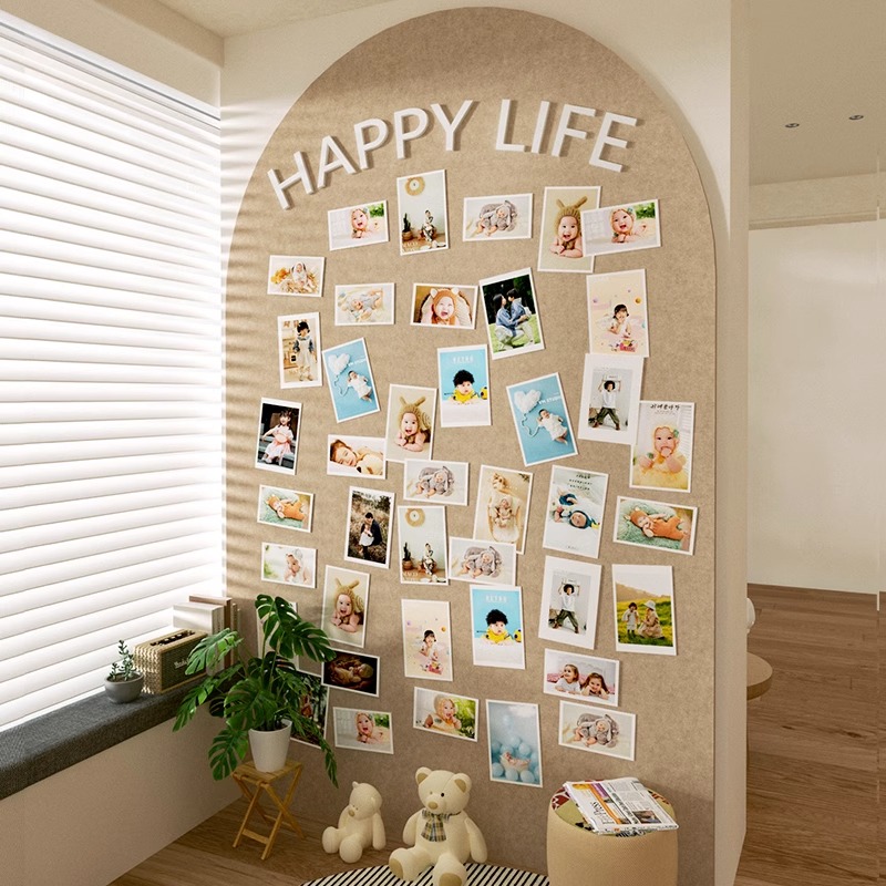 15年老品牌-高品质-拱形毛毡墙贴