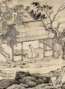 明文征明行书悟阳子诗叙唐寅绢布微喷书r法名帖真迹复制品字画