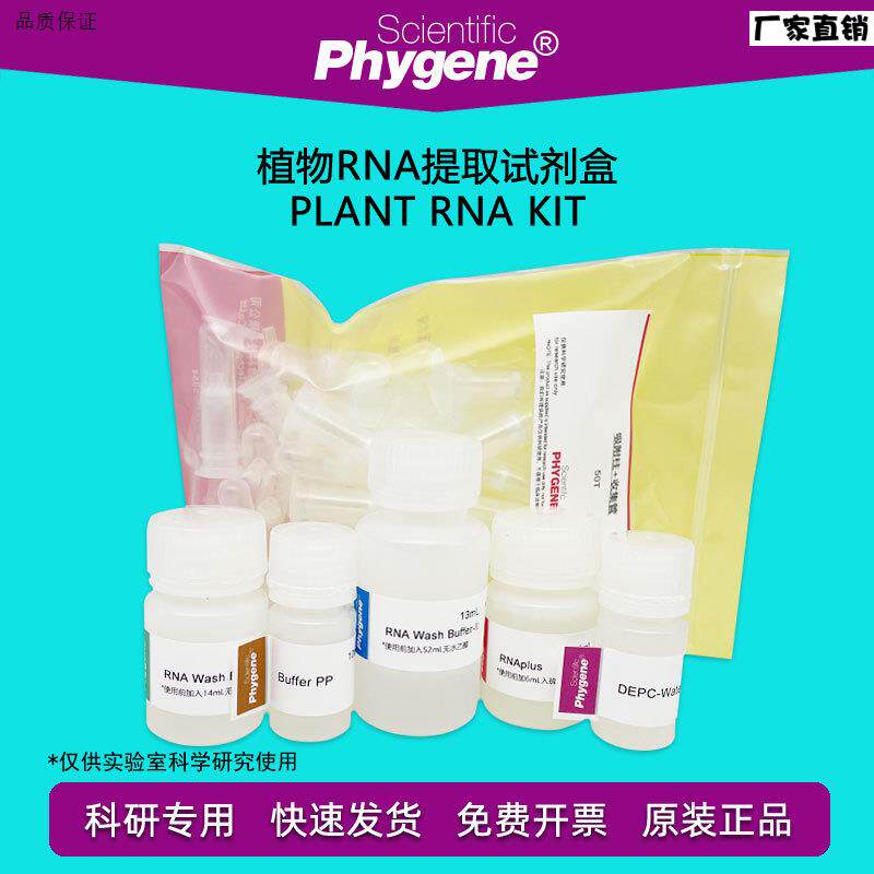 植物RNA提取试剂盒PlantRNAKit50T/100Tz[PH0233PHYGENE]