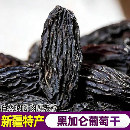 【顺丰】新疆原产精选黑加仑葡萄干大颗粒无籽吐鲁番新货免洗即食