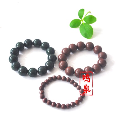 男女款高档饰品礼品木鱼石手链