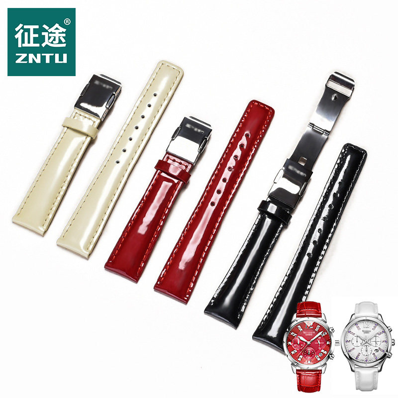 适配卡西欧SHN-5010L 5012x 5020女SHEEN系列真皮手表带18mm表链