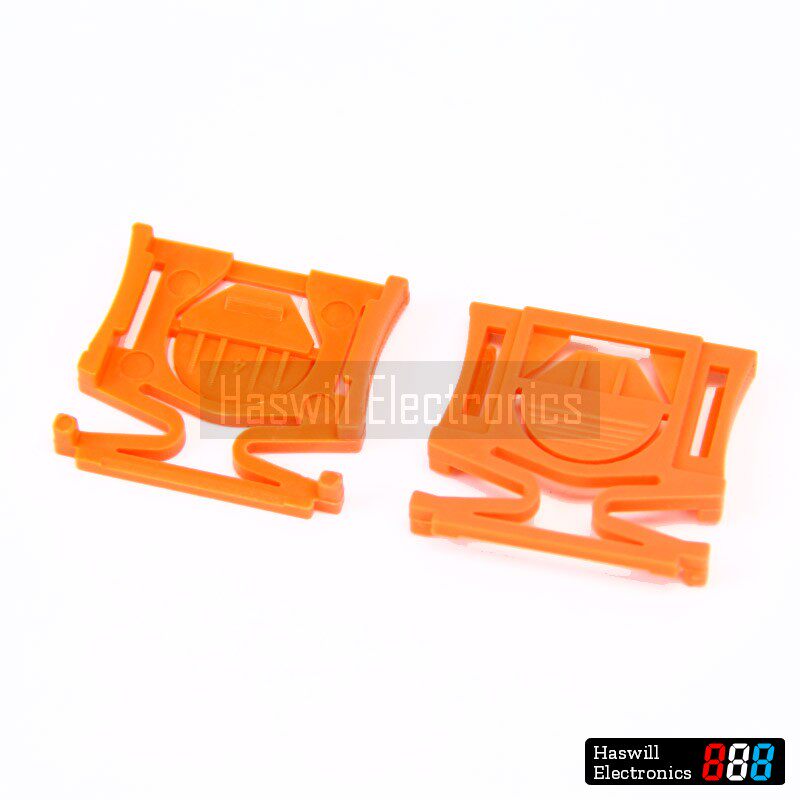 4个 2对 28mm宽 面板STC系列温控器 安装卡扣 塑料夹子 卡子 配件