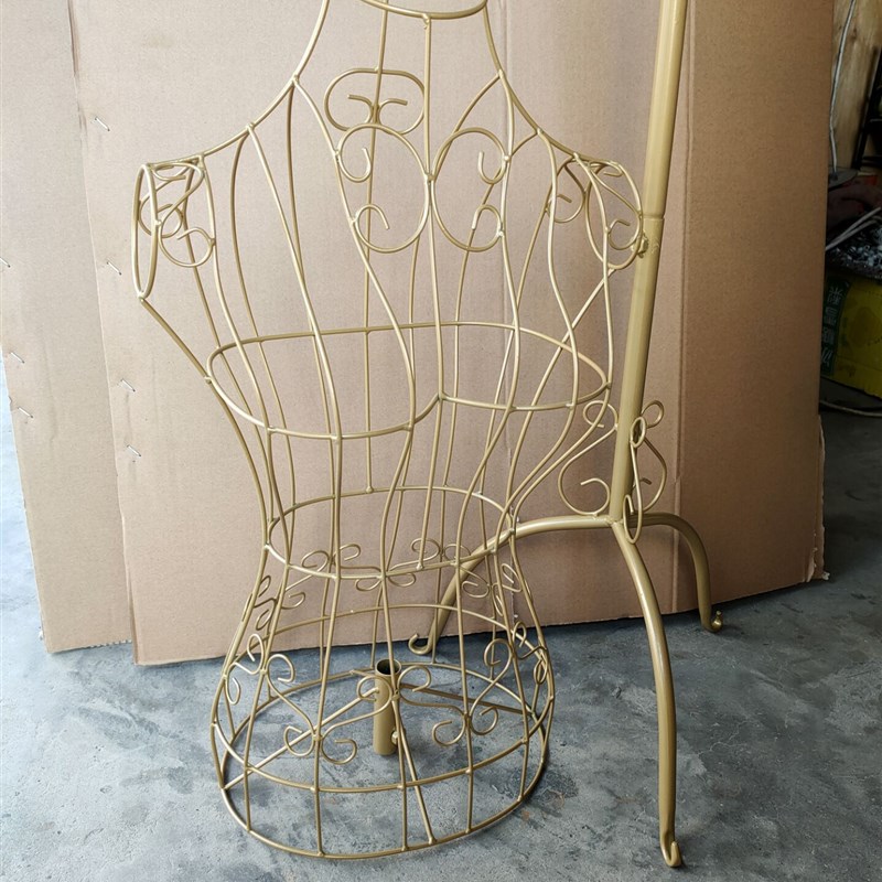 铁艺模特架货架模道具 铁艺服装展示架 女人模特模特服装店婚纱架