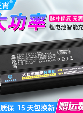 21串磷酸铁锂76.65v锂电池铝壳充电机充电器76.65V5a8a10A15A快充