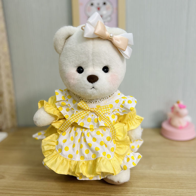 丽娜熊衣服30厘米中号娃衣裙子
