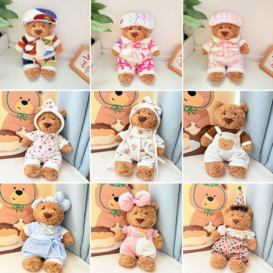 巴塞罗熊衣服28cm可爱睡衣大衣