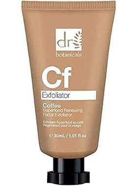 Dr Botanicals Superfood Coffee， Walnut Facial Exfoliator.